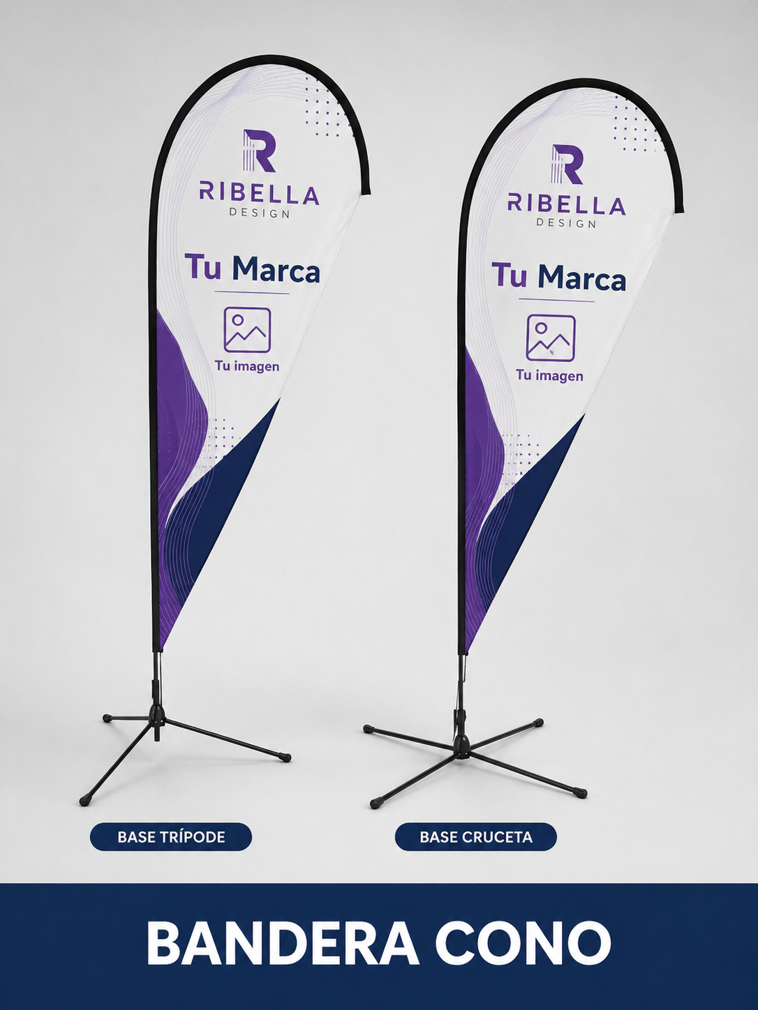 bandera cono bandera cono